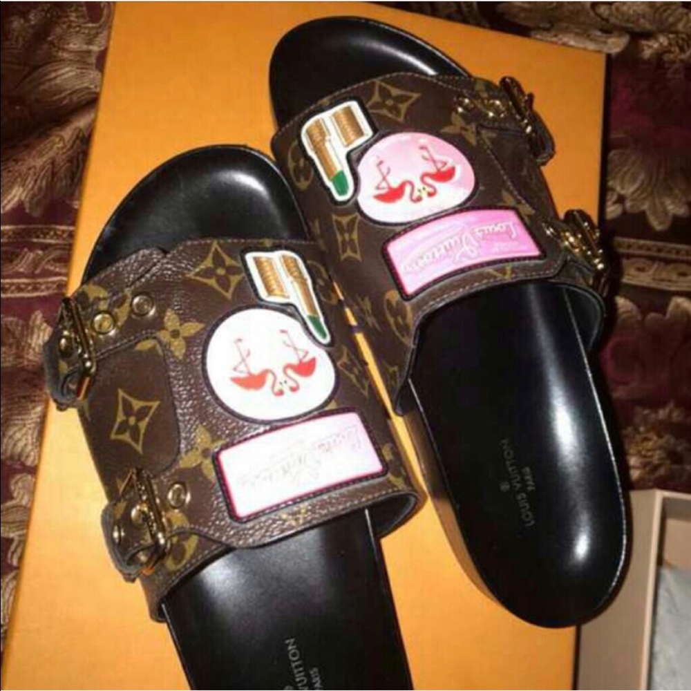 Louis Vuitton World Tour Mules/Sandals